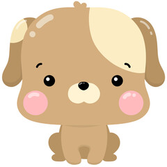 Little brown puppy 