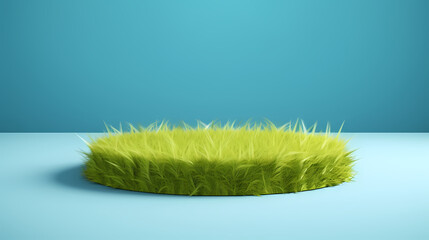 Fototapeta premium Beauty of nature, green plant podium