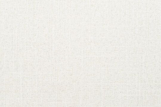 Surface linen texture background. white fabric template