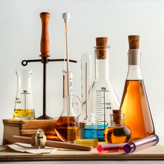 medicine, laboratory, medical, science, chemistry, glass, test, lab, tube, research, chemical, experiment, bottle, liquid, scientific, equipment, flask, analysis, drug, syringe, health, white, isolate