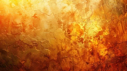 Rolgordijnen Sunny vintage background Wall painted gold, yellow and orange. Element for backgrounds, banners, wallpapers, posters, headers and covers. Fresh sun background. © 2D_Jungle