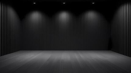 Soft empty room, simple style interior background