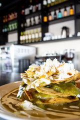 Desayuno y postres de cafetería 