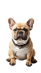 Obraz premium french bulldog isolated on transparent background