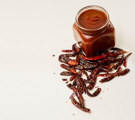Salsas tradicionales de Mexico y chiles de la región
