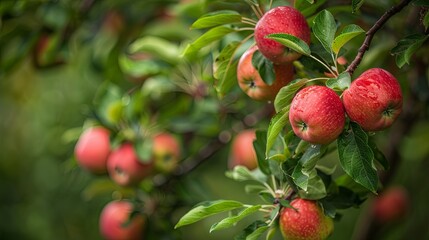 Fruit apple tree plant garden blossom. Background concept