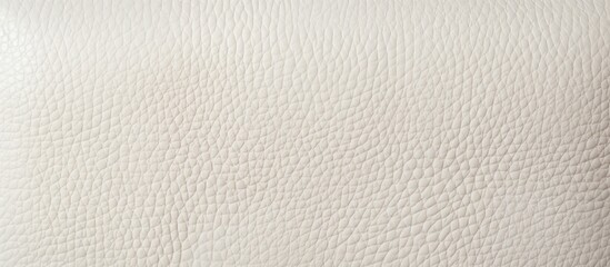 White leather material with a sleek black stripe seen up close, showcasing a clean and stylish design