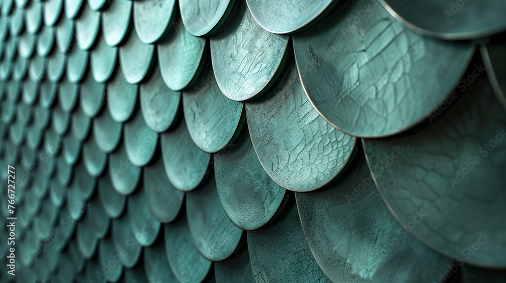 Poster an upclose look at a wall made from bioinspired materials reveals a mesmerizing pattern of interlock
