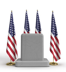 Usa united stated american us grave tomb cemetery object icon memorial day veteran military day war...