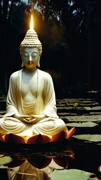 buddhies white godly golden zeno light