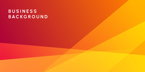 Abstract orange gradient color with elegant shape and paper slice background