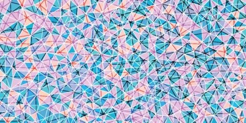 Tuinposter テクノロジー　幾何学　模様　テクスチャ　背景  © J BOY