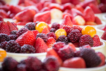 fruit salad in a bowl