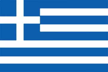 Poster greece flag, greece, colorful, vector, flag, travel, © Allie su 