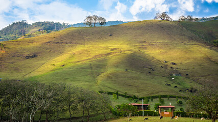 landscape in the mountains