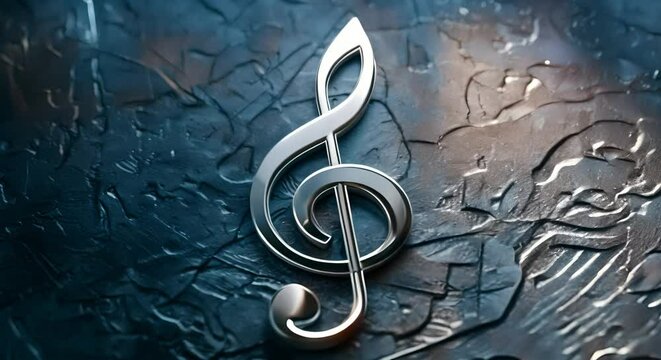 A musical note representing harmony or creativity