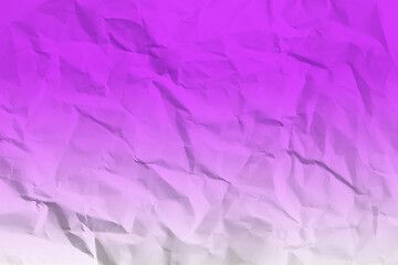 gradient highlights purple crumpled Abstract red soft background with gradient highlights. scattered overlay of crumpled papers. Top view of pink gradient crumpled paper texture backgroundwrinkled