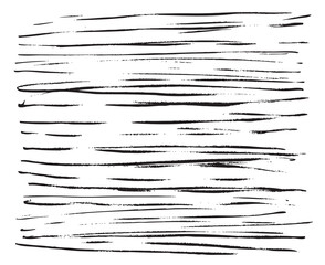hand drawn horizontal stripes pattern background
