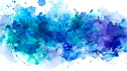 Blue Watercolor Background