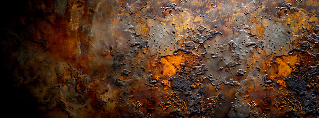 Texture of Old Rusty Metal