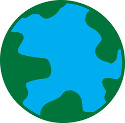 planet earth globe world illustration
