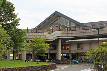 Fototapeta na wymiar 軽井沢駅北口