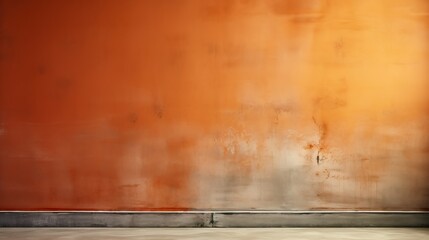 A rich, warm orange textured wall, perfect as a bold backdrop