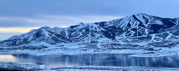 Bald Mountain over Jordanelle