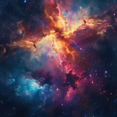 Outer space image that is suitable for wallpaper.