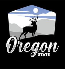 Fototapeta premium oregon state with beautiful view