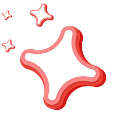 Star Abstract Paper Cut