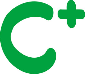 손으로 그린 숫자, 알파벳, 화살표 일러스트