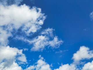 Most Beautiful View of Sky and Clouds over Oxford City of England United Kingdom