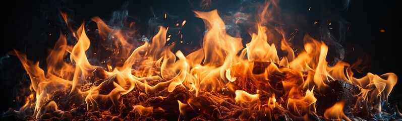 abstract blaze fire flame - obrazy, fototapety, plakaty