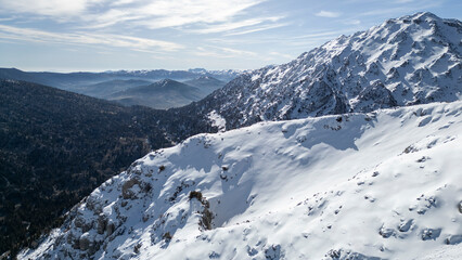 snowy, high and fascinating mountains of the Central Taurus Mountains - 766773837