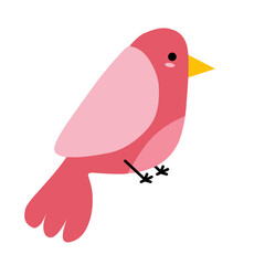 Cute bird illustration