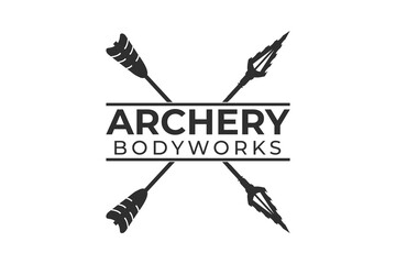 Archery Logo Design and Typography Design, Modern Archery Logo Elements for Your Brand, Dynamic Archery Theme Typography for Logos, Target the Best with Archery-Inspired Logos, Archery Logo Designs