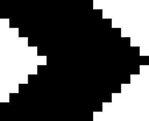 Fototapeta premium Arrow Pixel Art