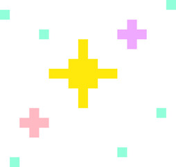 Pixel Sparkles Icon