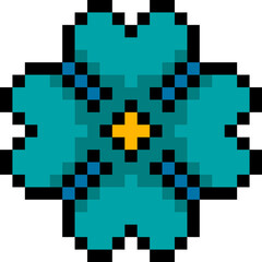 Flower Pixeled