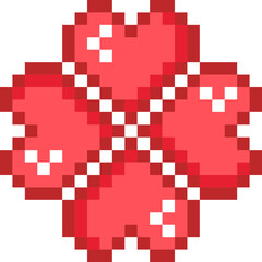 Flower Pixeled