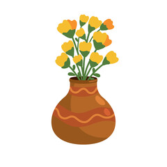 flowers in a vase