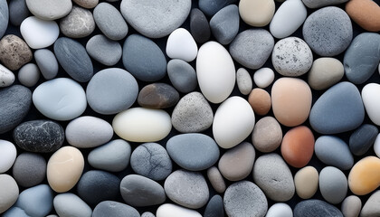 pebbles on the beach small stones