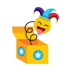 fools day jester box