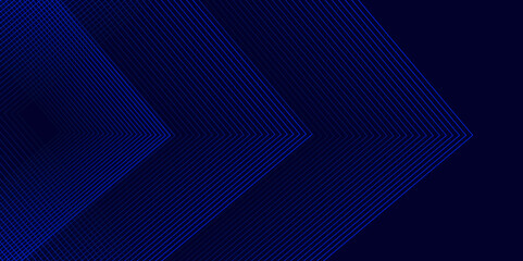 Abstract blue neon geometric light background. Futuristic technology digital hi tech concept background. Vector illustration abstract graphic design banner pattern presentation background web template