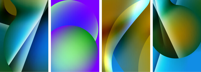 Abstract colors. Abstract backgrounds for wallpaper, business card, cover, poster, banner, brochure, header, website