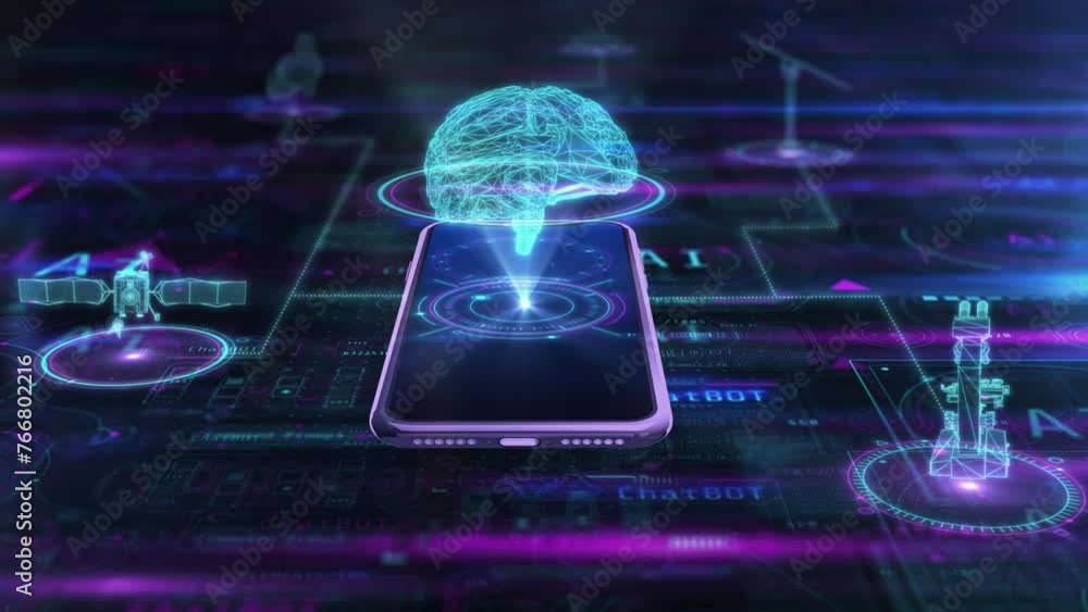 Poster capabilities of artificial intelligence in a smartphone.