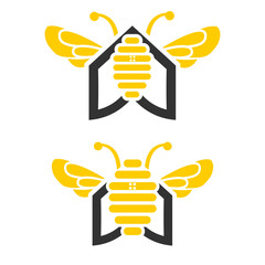 bee house logo