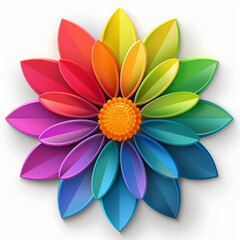 Fototapeta premium Colorful Icon