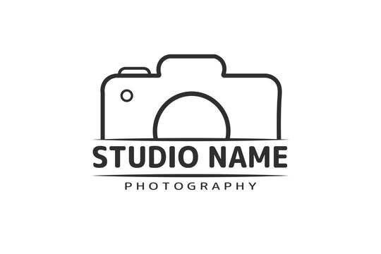 Creative Photography Typography Logo, Unique Typographic Logo Design, Stylish Photography Logo, Modern Photographer Typography Logo, Camera Vector, Photography Typography Logo, Photography Typography 